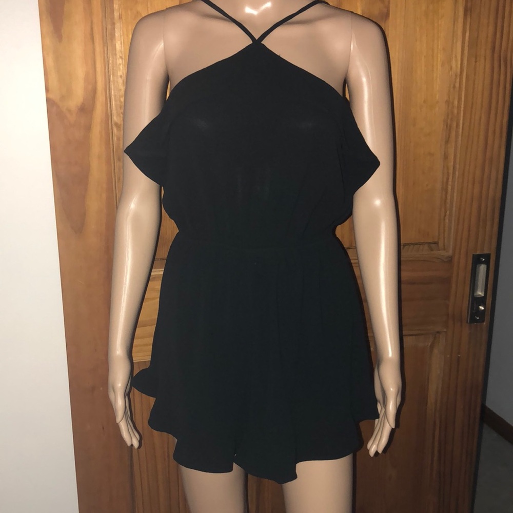 Monteau Ruffled Romper - image 2